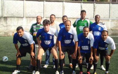 Equipe de futebol da Câmara da show de bola no torneio da Associação