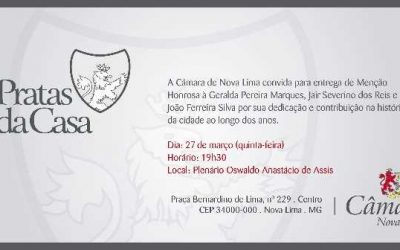 Casa Legislativa homenageia cidadãos pela dedicação ao longo dos anos à cidade