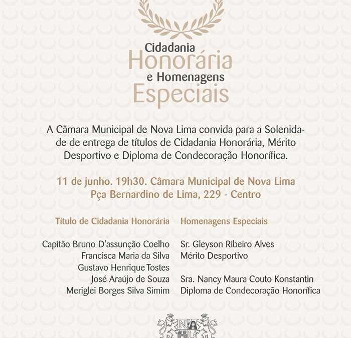 Título de Cidadania Honorária chega a sua 2ª edição em 2014