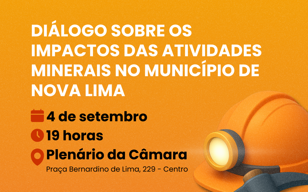 Câmara de Nova Lima convoca Audiência Pública para debater impactos da mineração no município