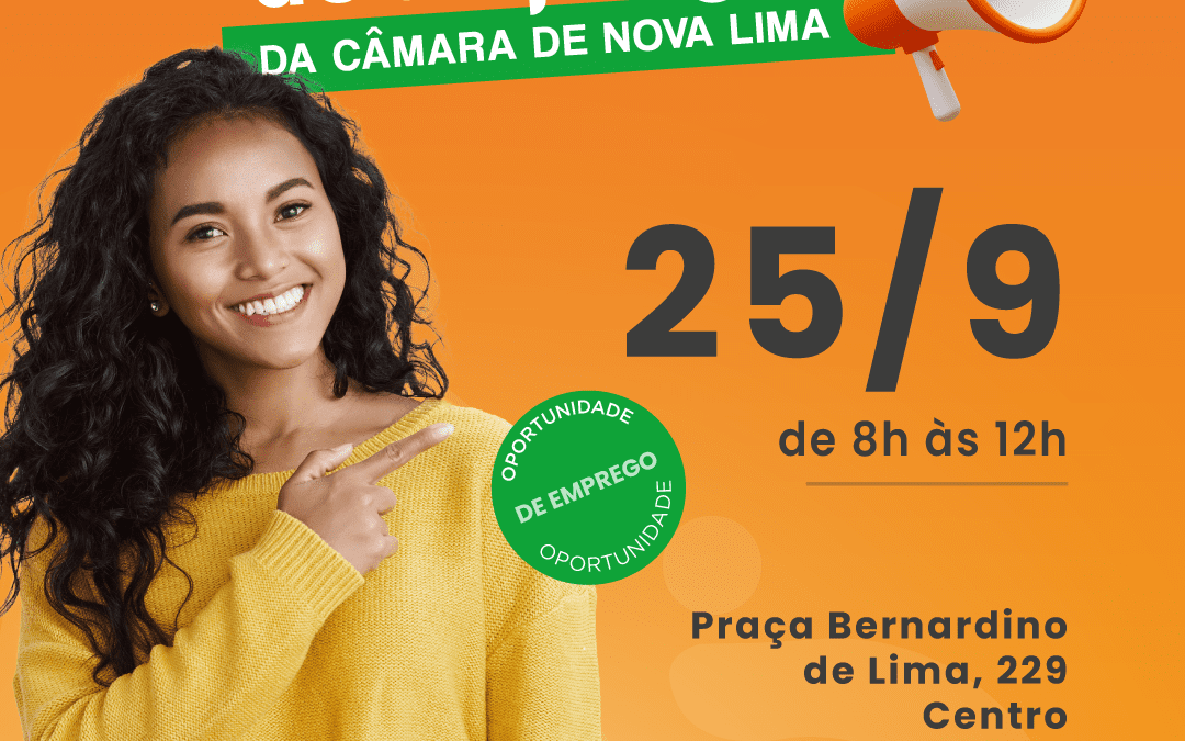 Câmara Municipal realiza nova edição do mutirão de empregos