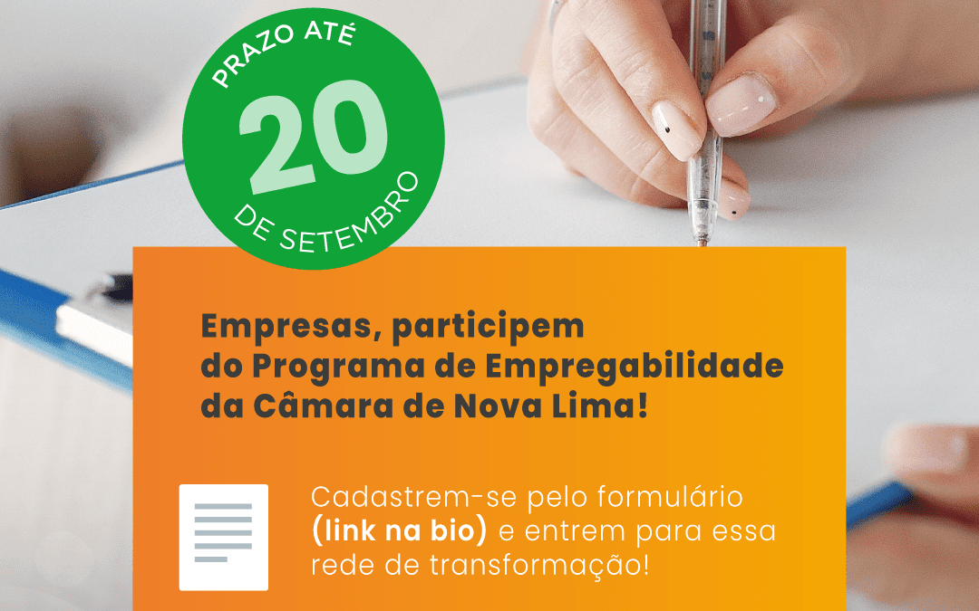 Mutirão de empregos: cadastre sua empresa e conecte vagas a talentos