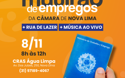 Mutirão de Emprego no bairro Água Limpa terá mais de 500 vagas