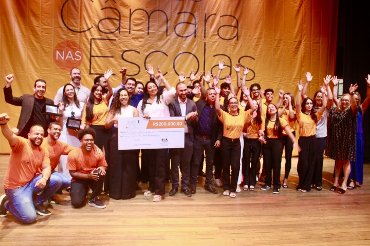 E. E. Josefina Wanderley Azeredo é a grande campeã do Câmara nas Escolas