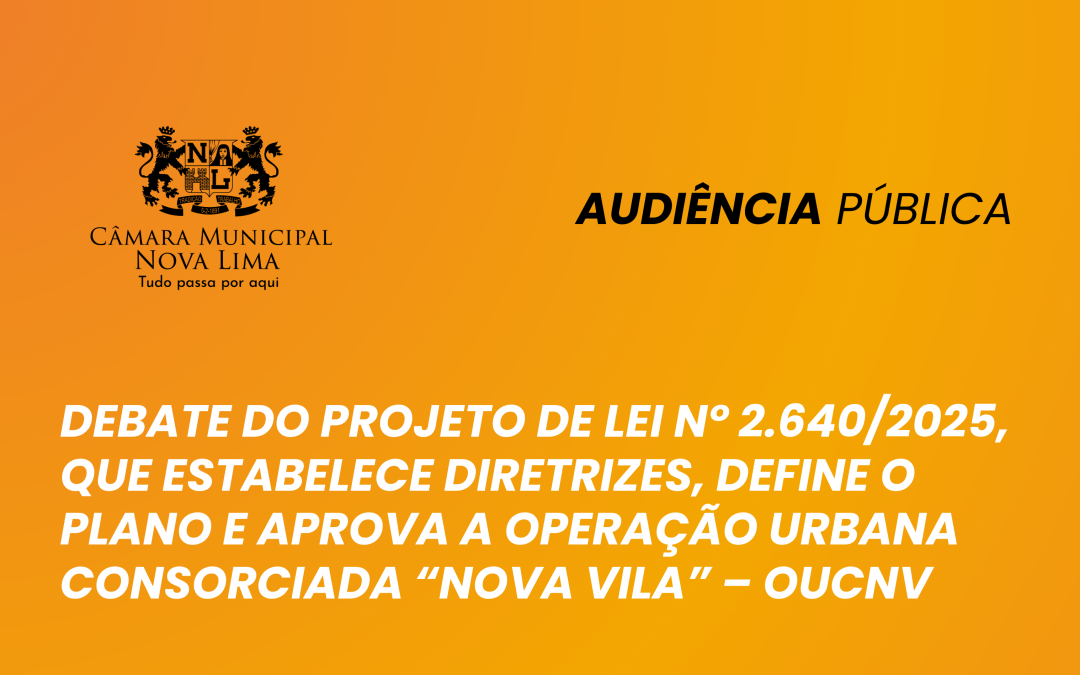 Errata – Edital de convocação de audiência pública