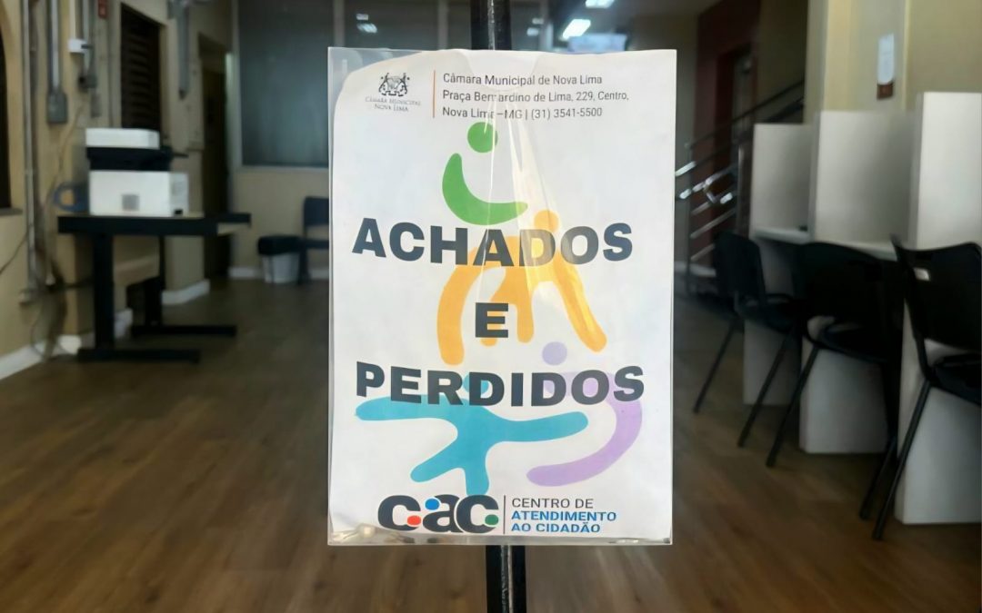Documentos ou objetos perdidos em Nova Lima? Eles podem estar no CIAC