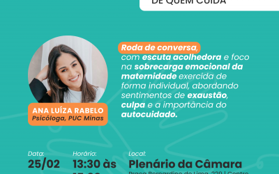 Câmara de Nova Lima promove primeira roda de conversa de 2026 sobre desafios da maternidade solo