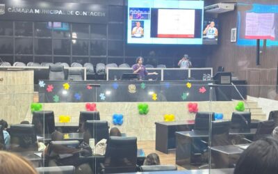 Servidoras da Câmara de Nova Lima fortalecem a inclusão no Abril Azul