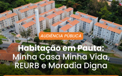Audiência Pública coloca habitação no centro do debate sobre o futuro de Nova Lima